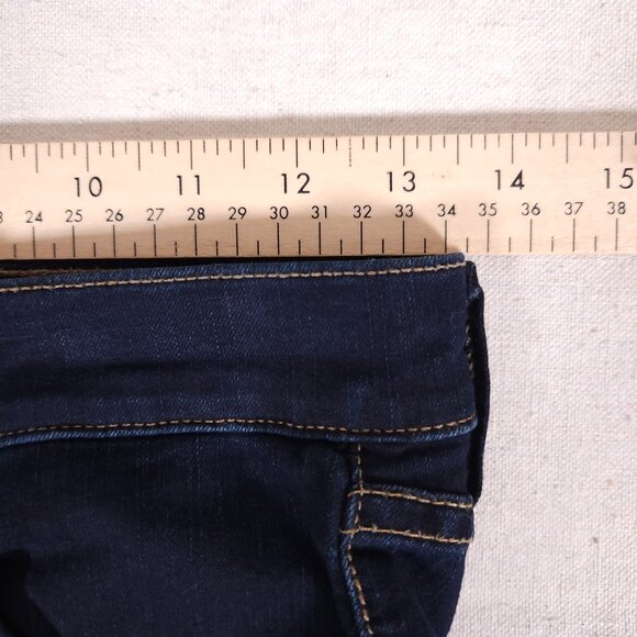 Rag & Bone 10” Inch Crop Flare Jeans Womens Size 25 Raw Hems Retro Denim Pants - Picture 3 of 16